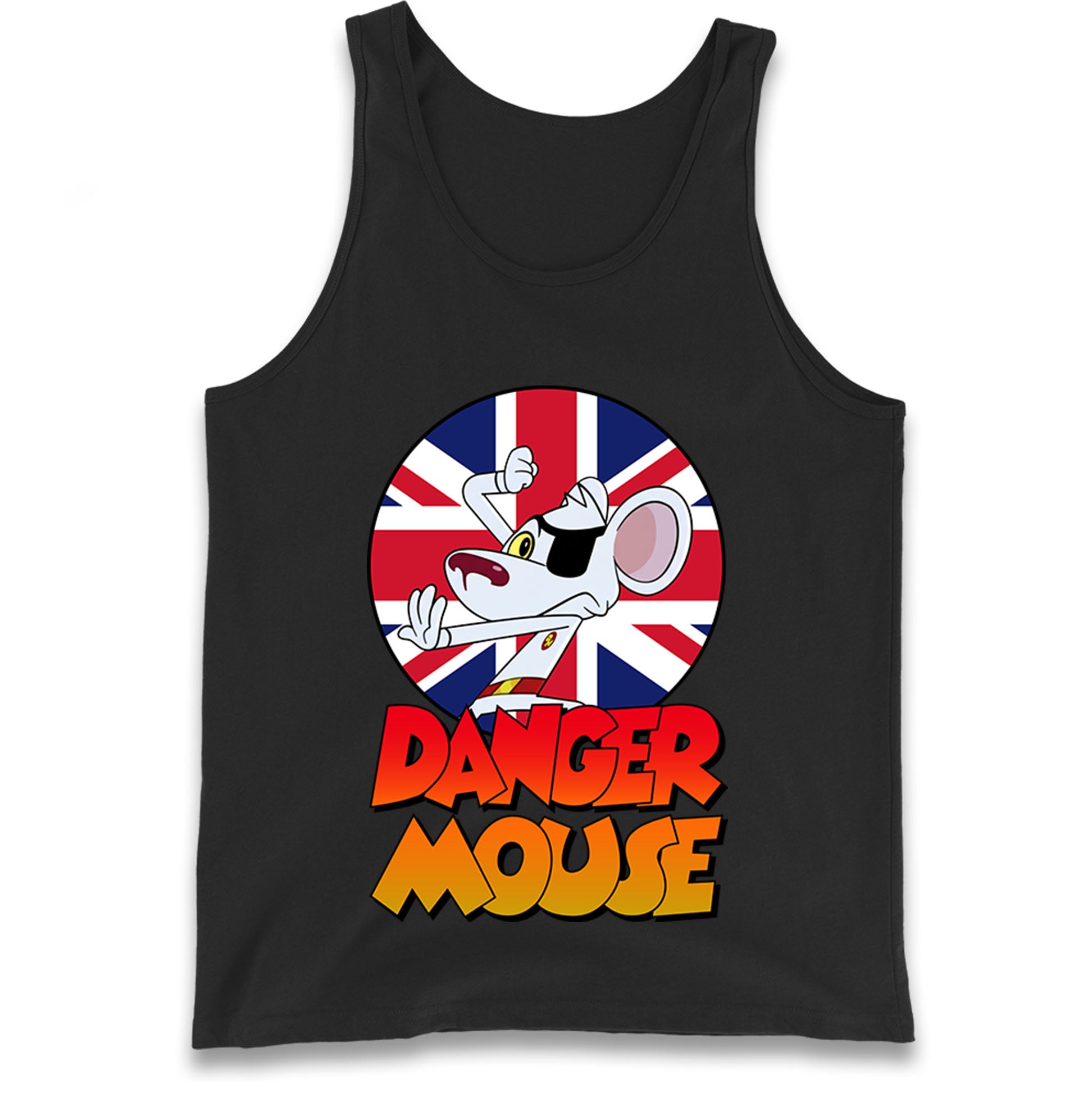 Danger Mouse Union Jack Tank Top