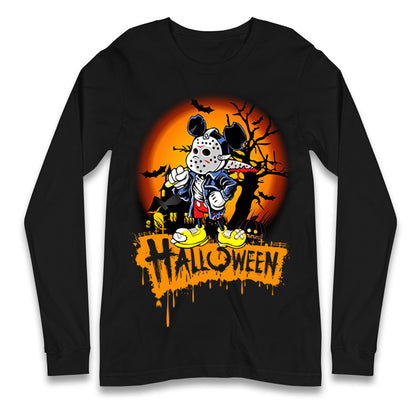 Mickey Mouse Haunted Halloween T Shirt
