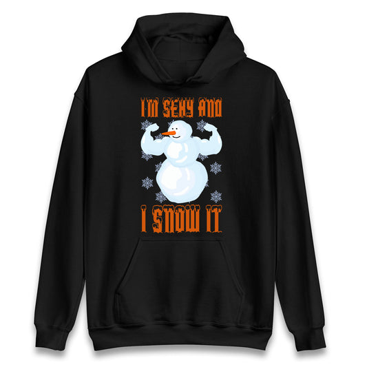 Im Sexy And I Snow It Christmas Unisex Hoodie