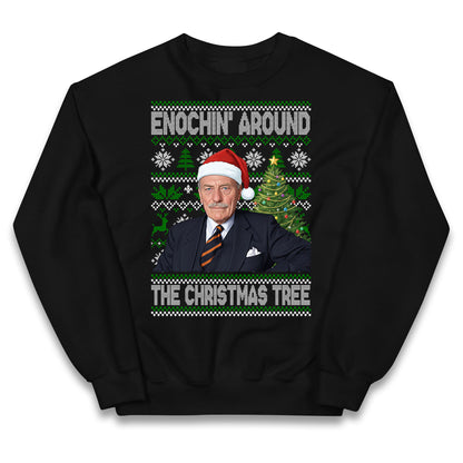 Enoch Powell Enochin Around the Christmas Tree Christmas Kids Jumper