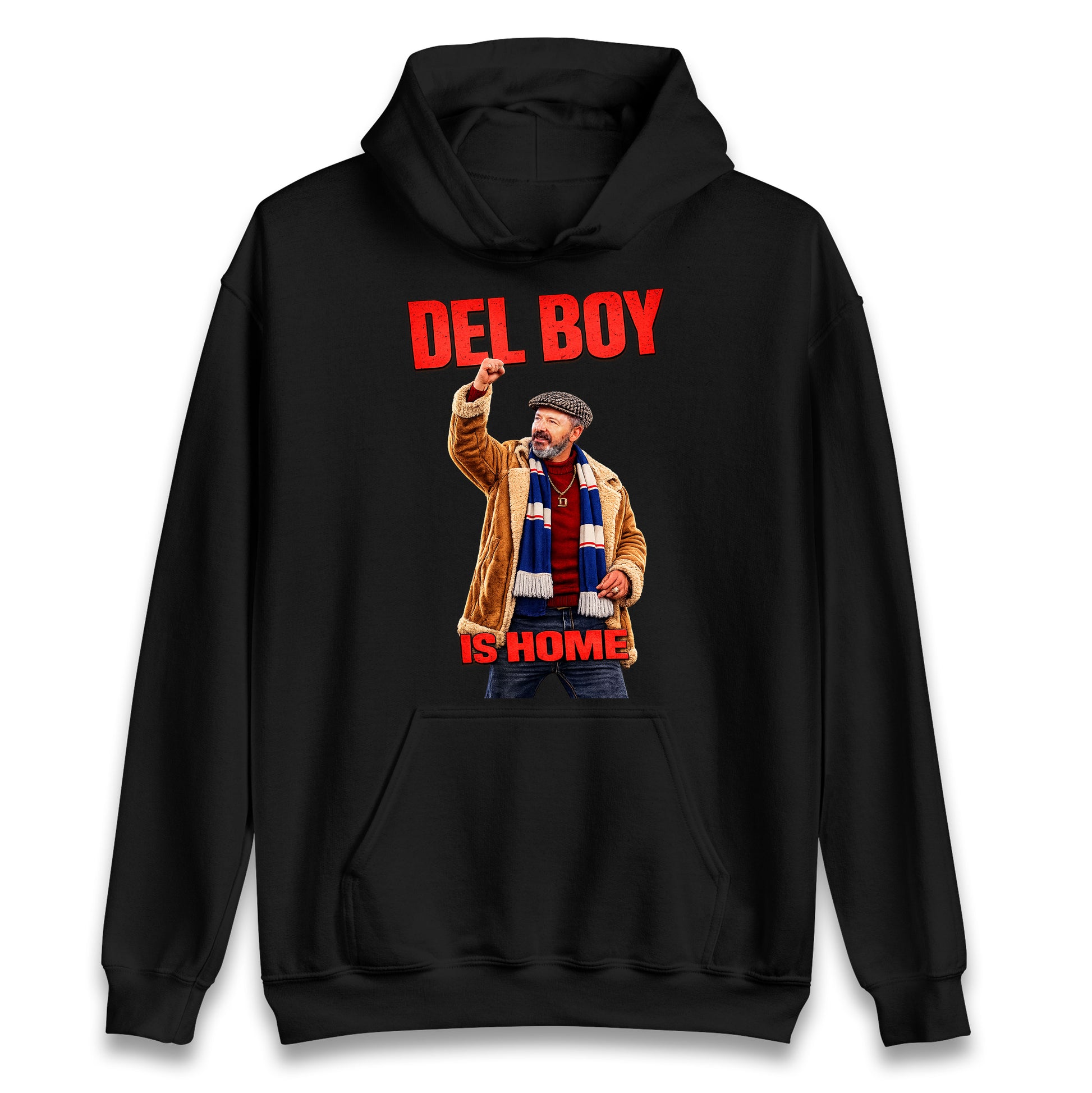 Derek McInnes Rangers Del Boy Football Hoodie 