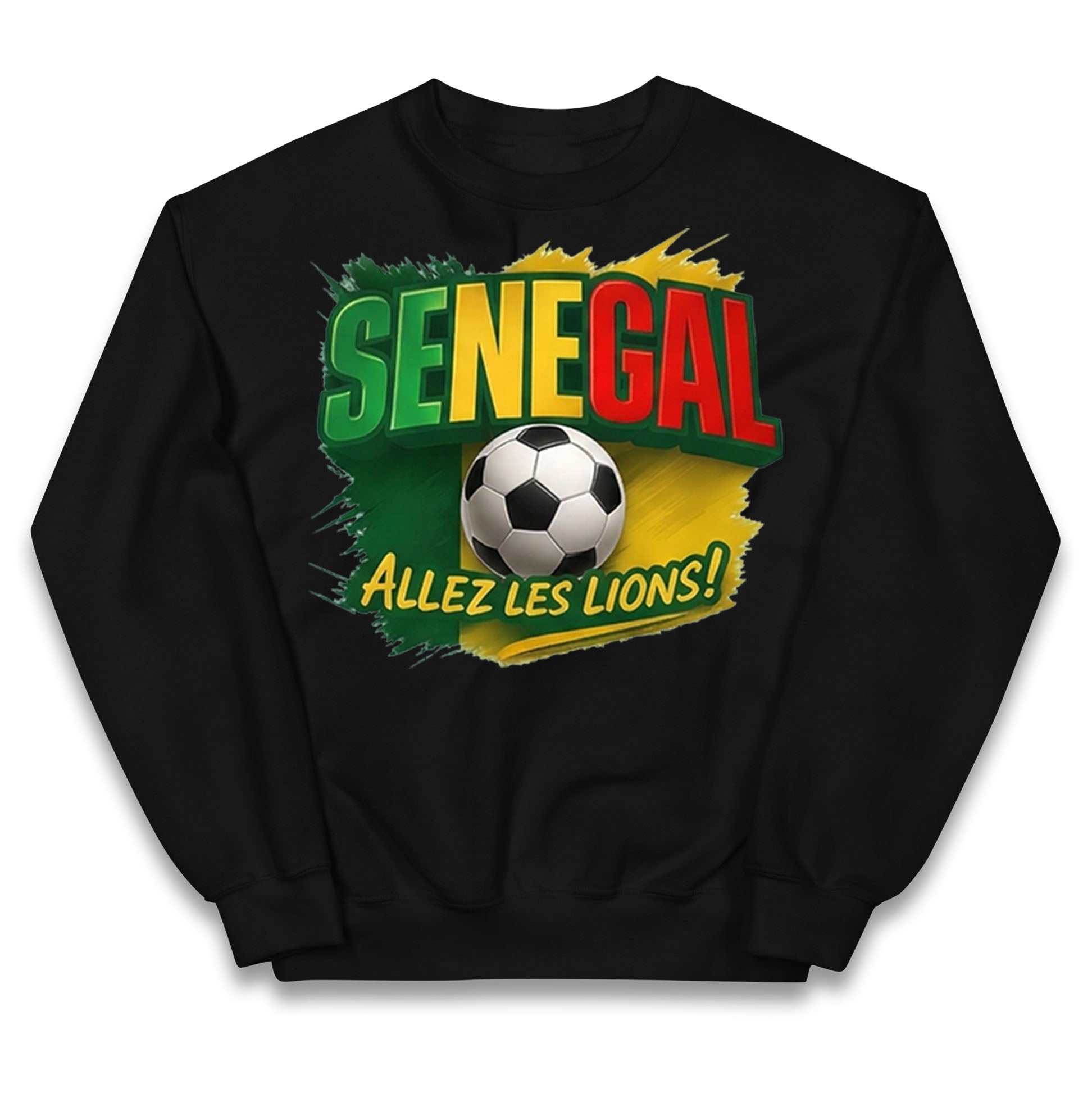 Senegal Retro World Cup Kids Jumper