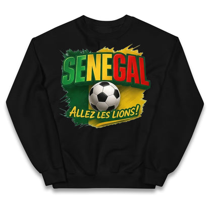 Senegal Retro World Cup Kids Jumper