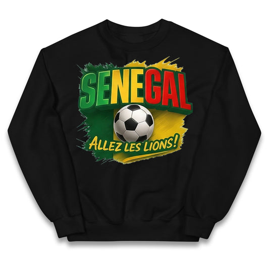 Senegal Retro World Cup Kids Jumper
