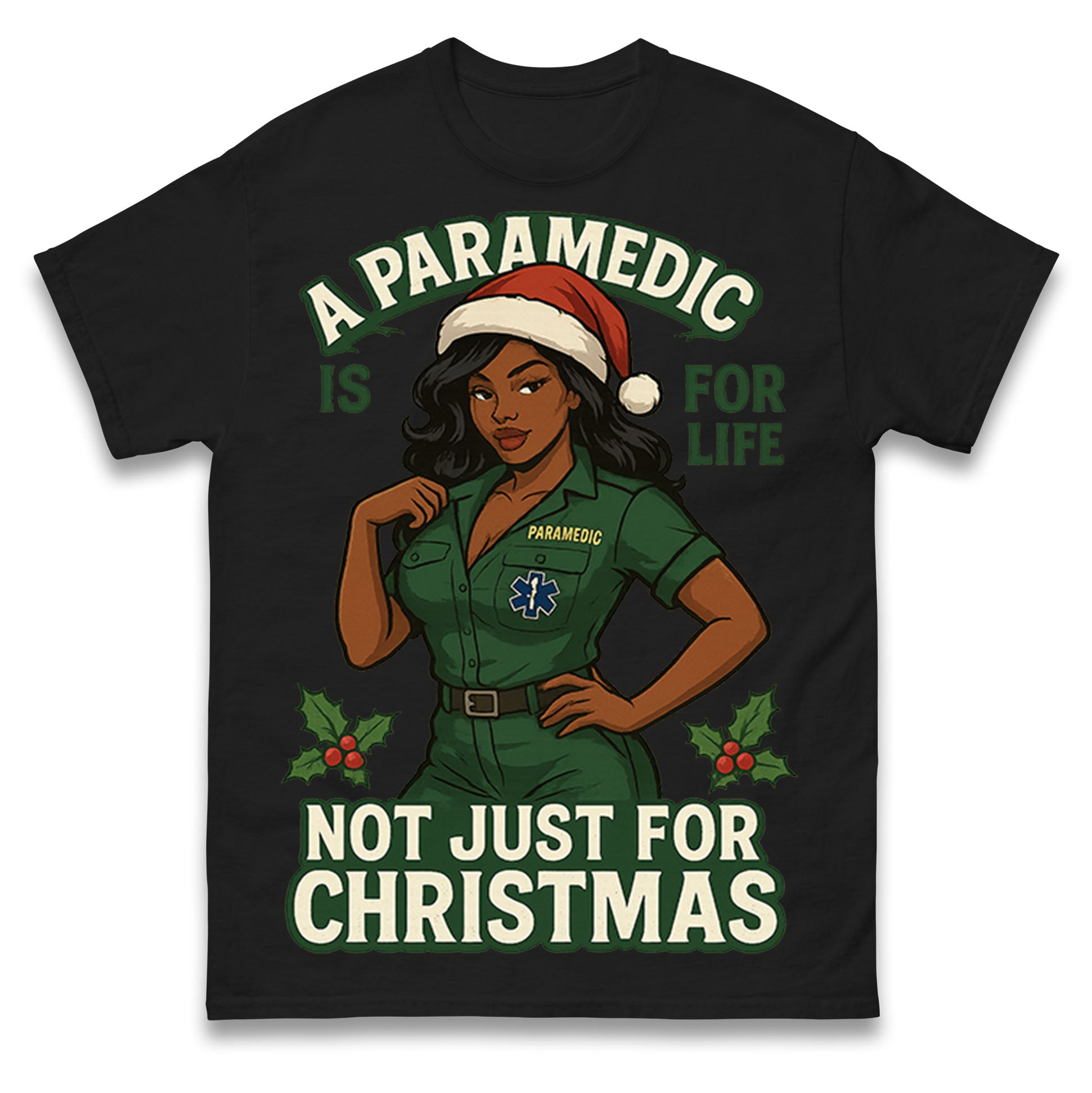 Paramedic Christmas T Shirt