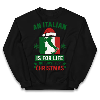 Italian Christmas Kids Jumper