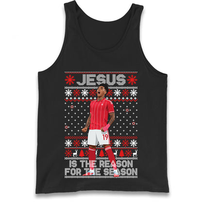 Nottm Forest FC Christmas Tank Top