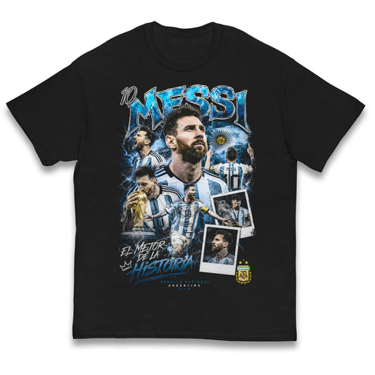 10 Messi Argentina Kids T Shirt