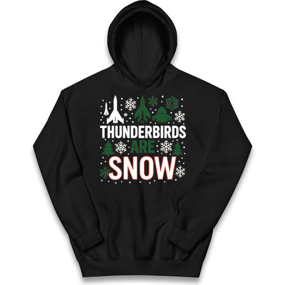 Thunderbirds Christmas Kids Hoodie