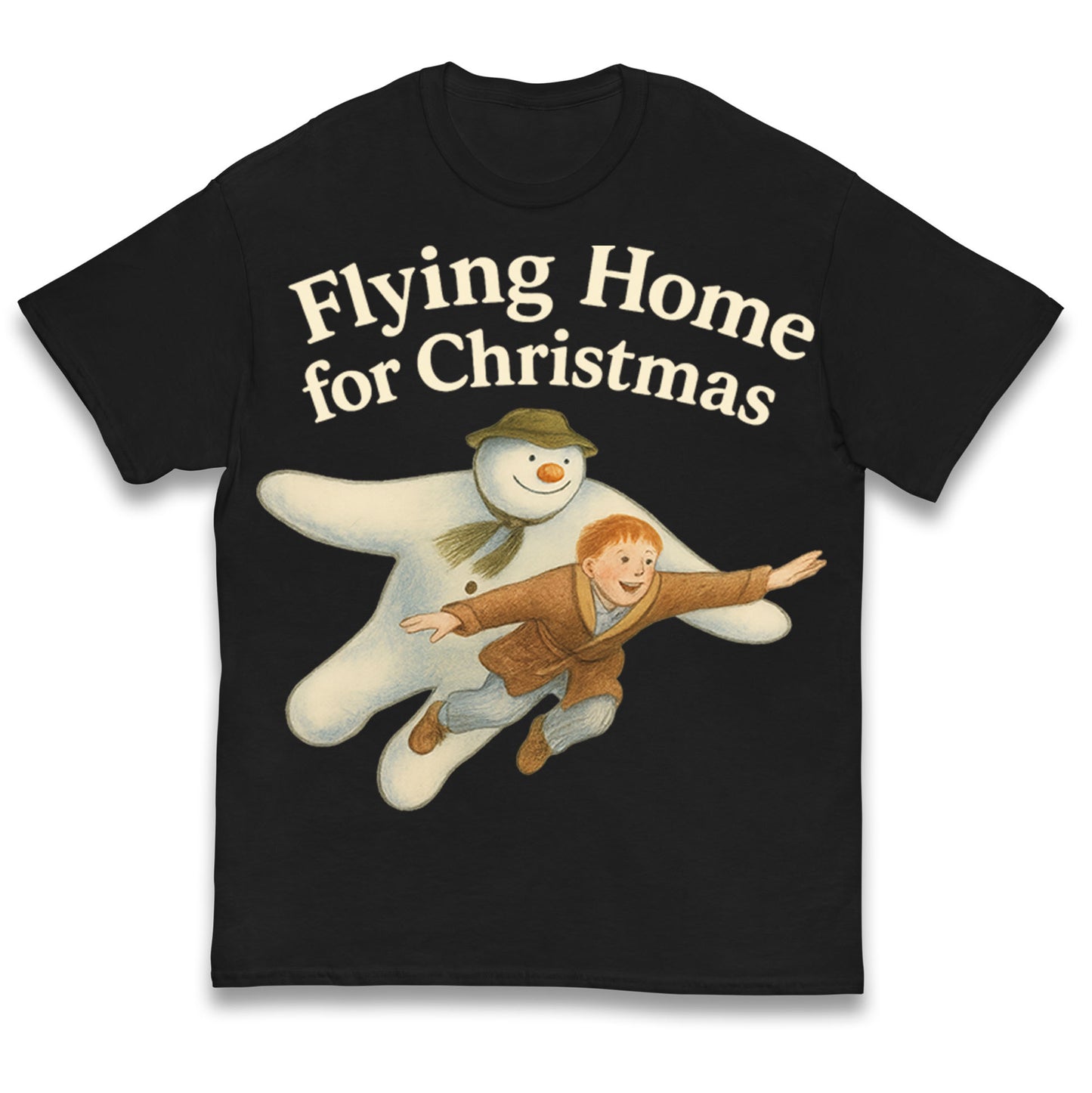 The Snowman Movie Christmas Kids T Shirt