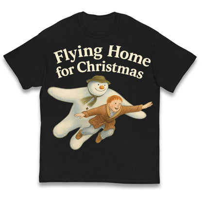 The Snowman Movie Christmas Kids T Shirt