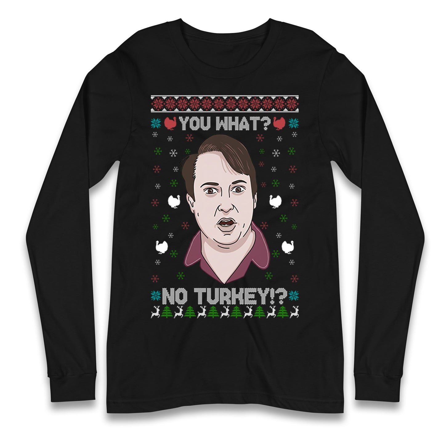 Peep Show Christmas Longsleeve T Shirt