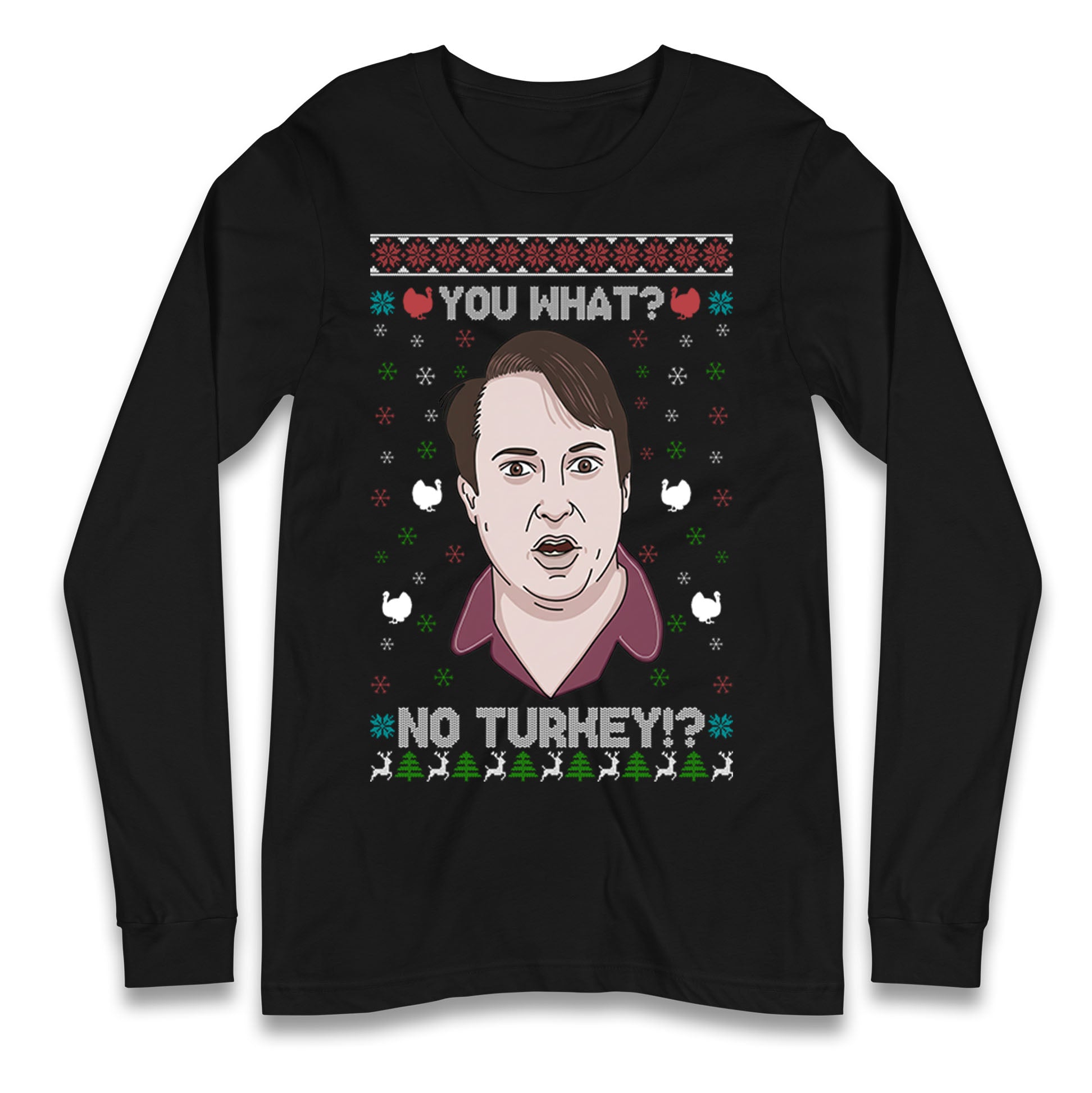 Peep Show Christmas Longsleeve T Shirt