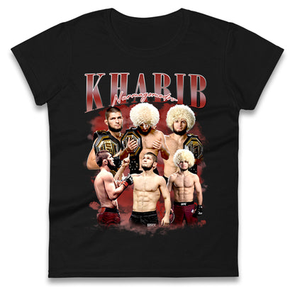 Khabib Nurmagomedov Ladies T Shirt