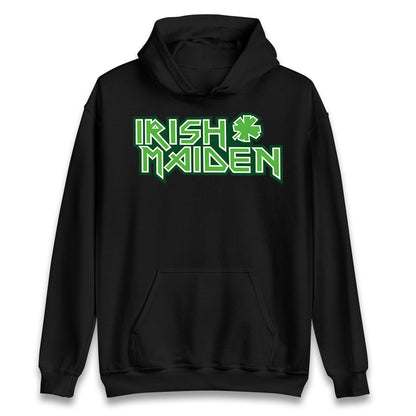 Irish Maiden St Patricks Day Hoodie 