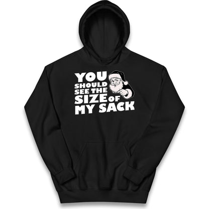 Santas Sack Kids Hoodie