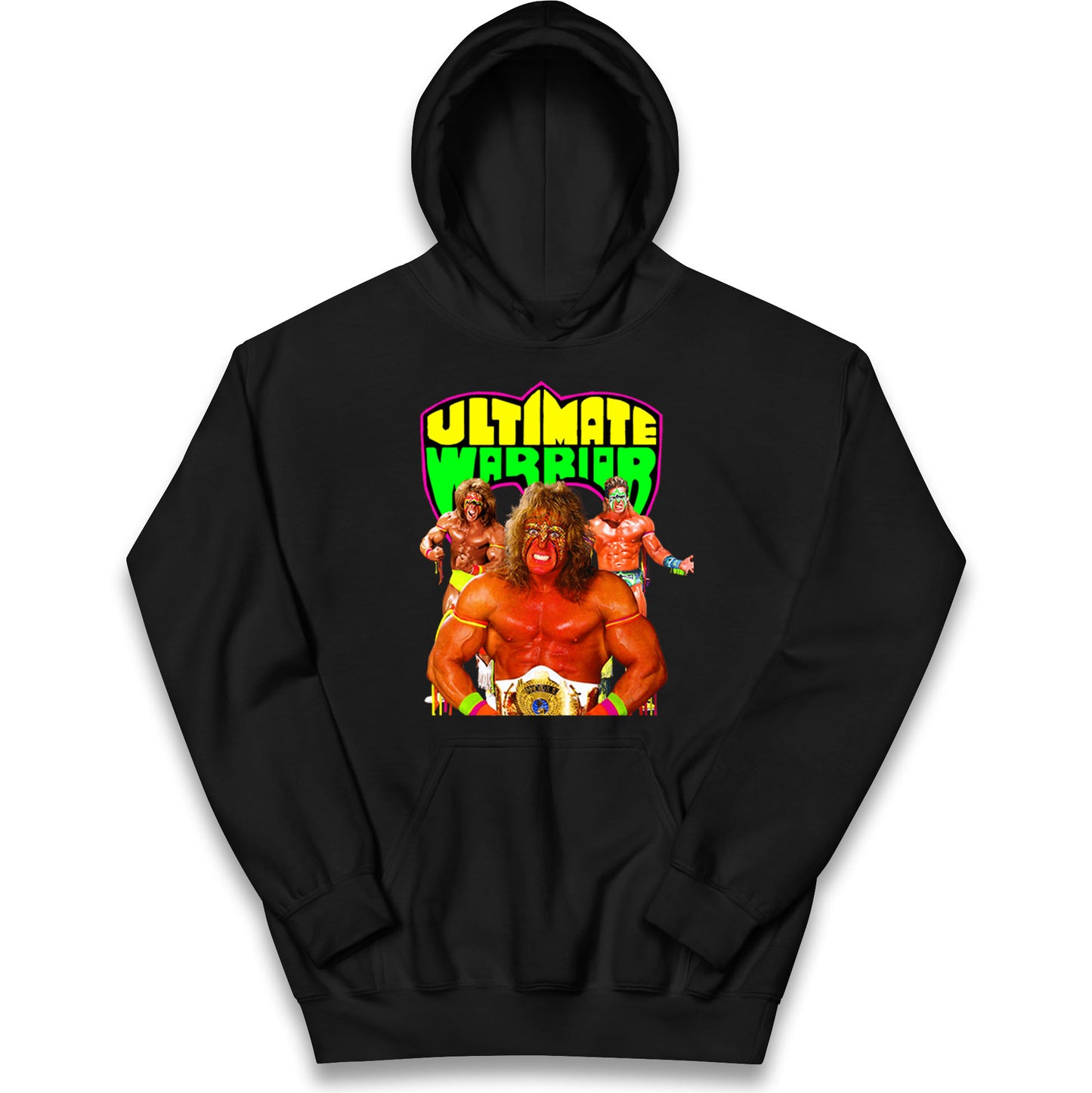 The Ultimate Warrior wwe Bootleg Kids Hoodie