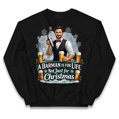 Barman Christmas Kids Jumper