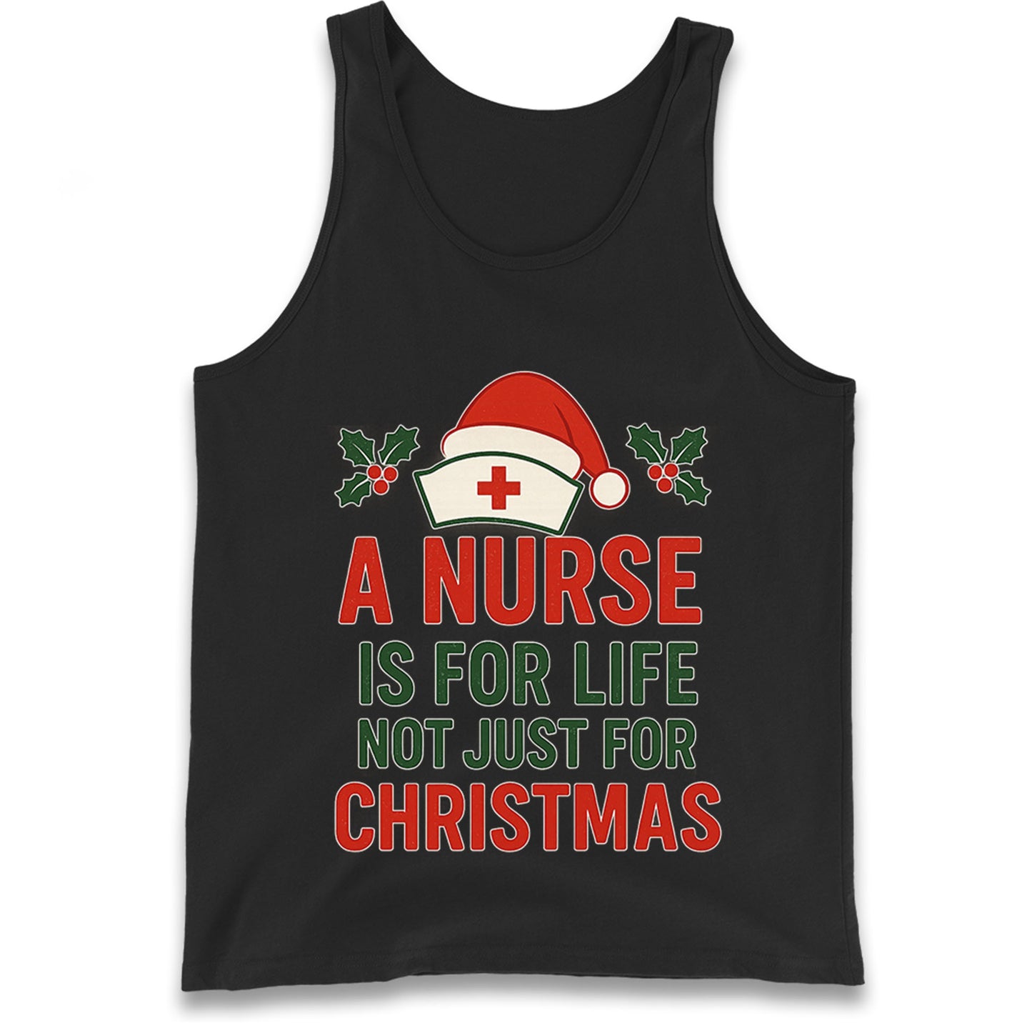 Nursing Christmas Tank Top
