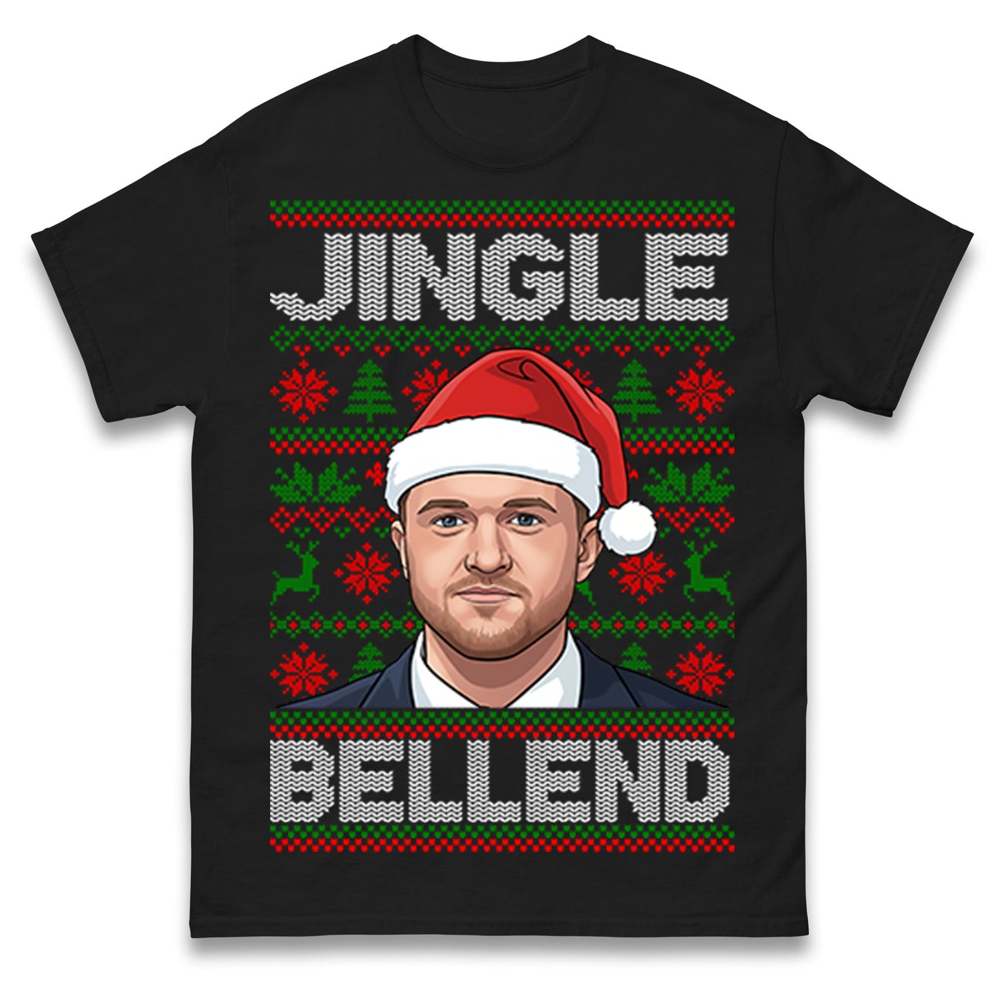 Tommy Robinson Jingle Bell T Shirt