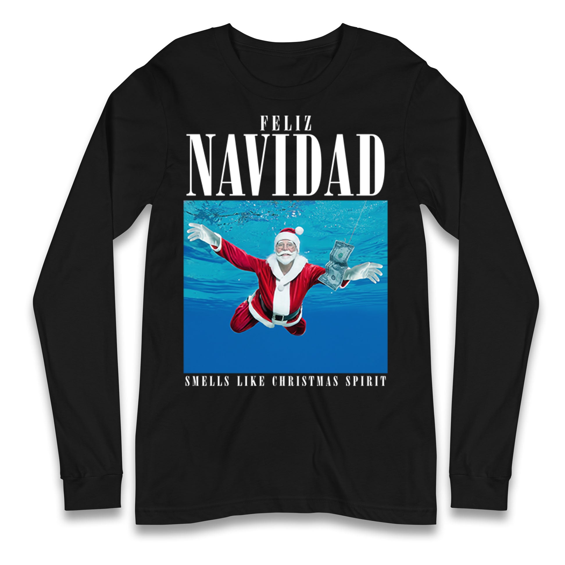 Nirvana Christmas Longsleeve T Shirt