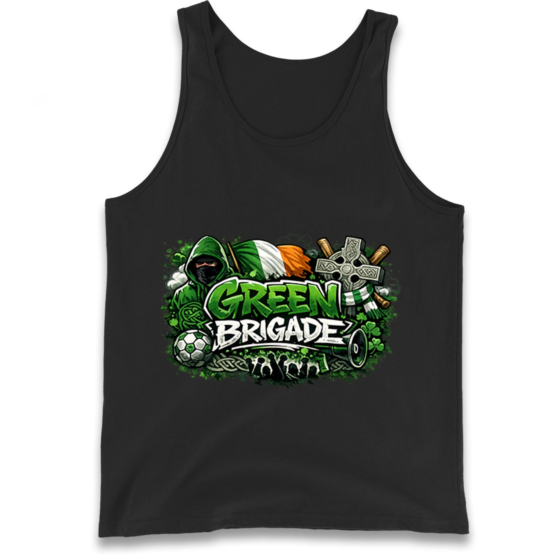 Celtic Green Brigade Football Tank Top