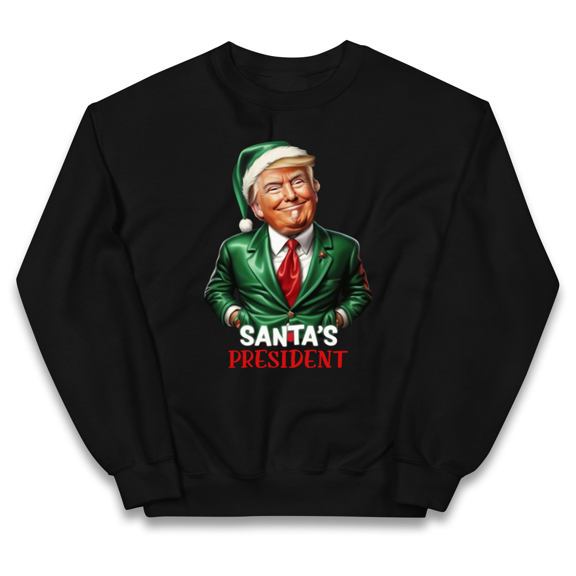 Donald Trump Christmas Kids Jumper