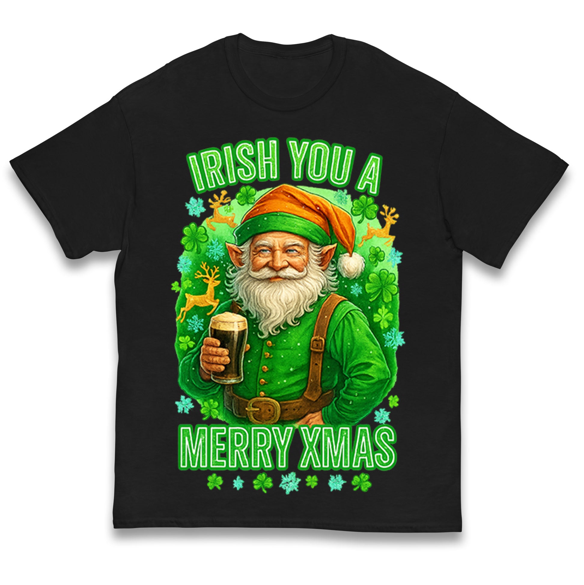 Irish Christmas Kids T Shirt 
