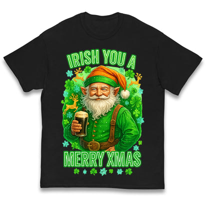 Irish Christmas Kids T Shirt 
