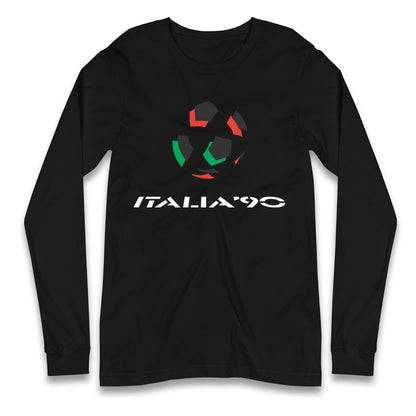 Italia 90 Logo Longsleeve T Shirt