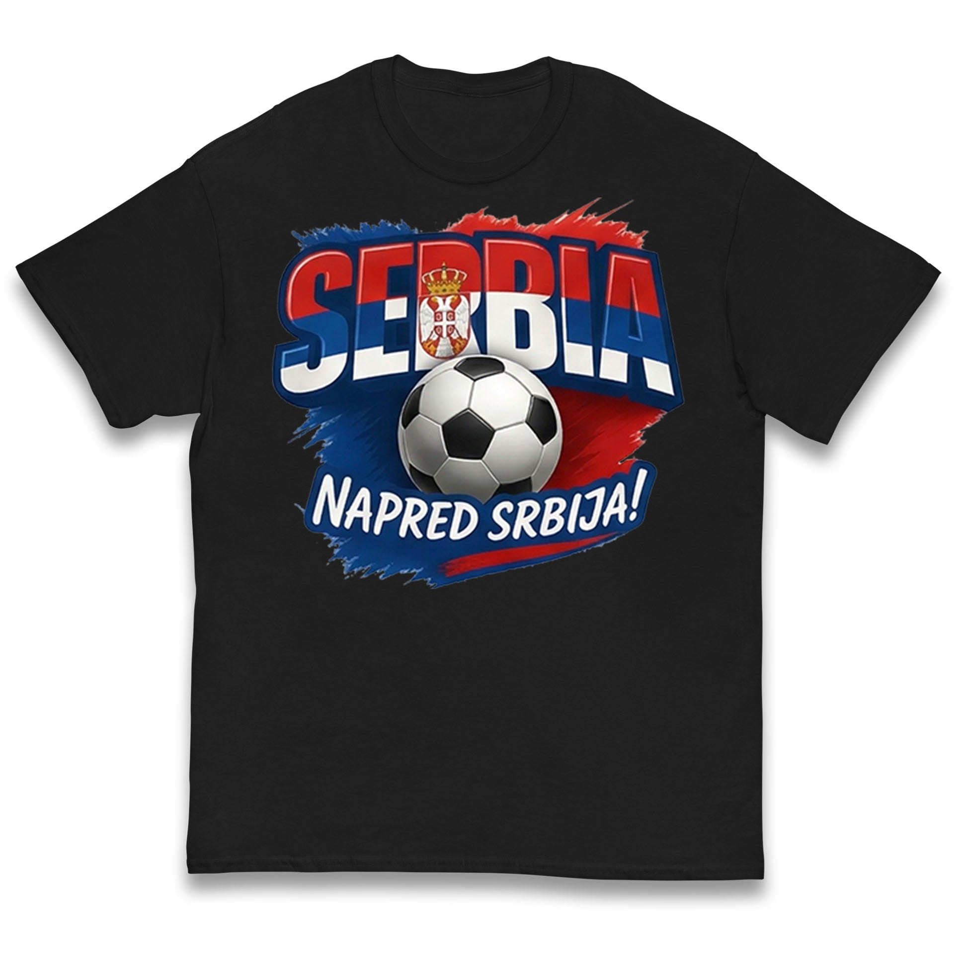 Serbia Retro World Cup Kids T Shirt