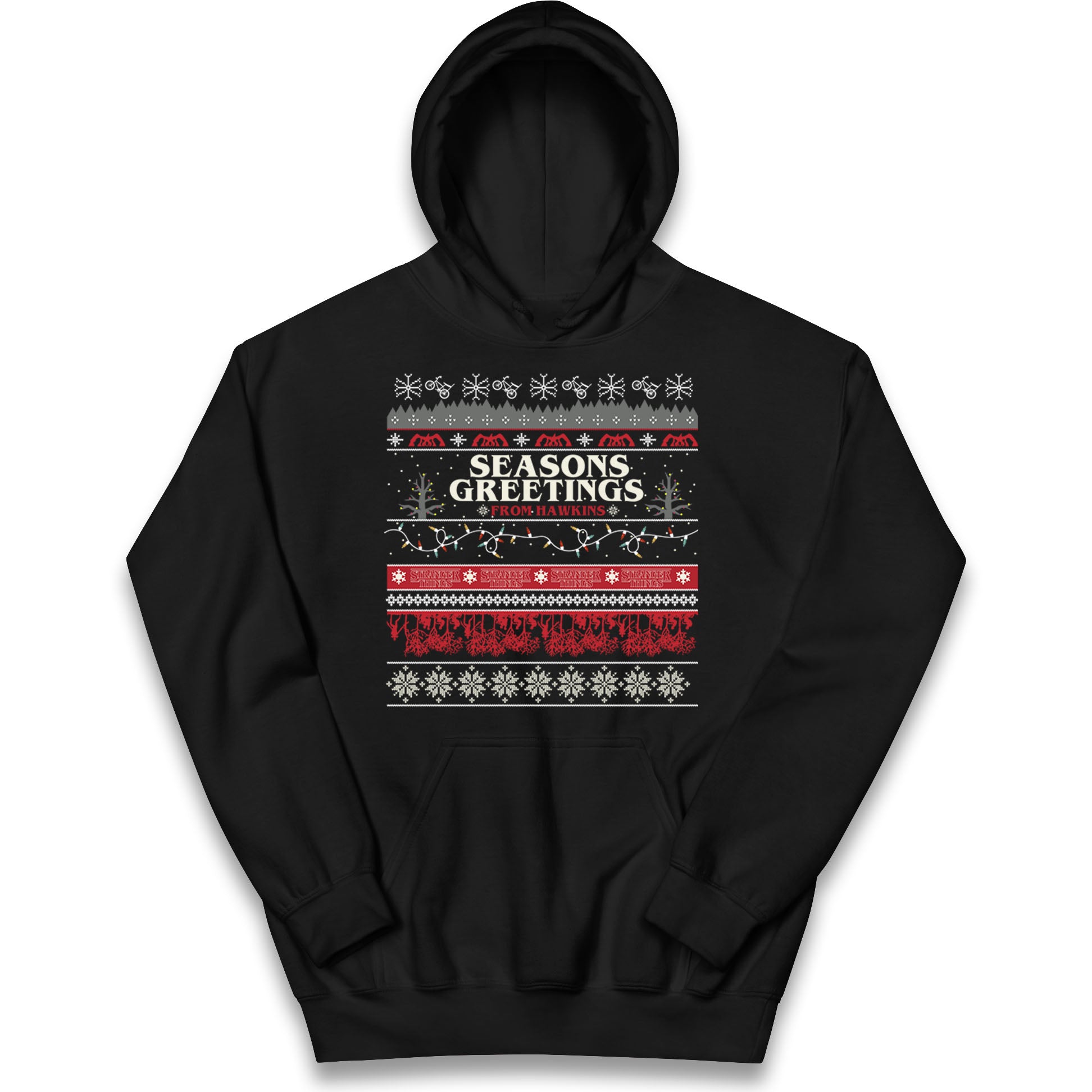 Stranger Things Trailer Kids Hoodie