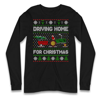 John Deere Christmas Longsleeve T Shirt 