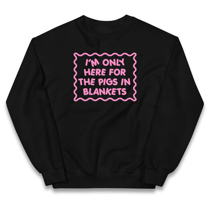 Pigs In Blankets Christmas Kids Jumper