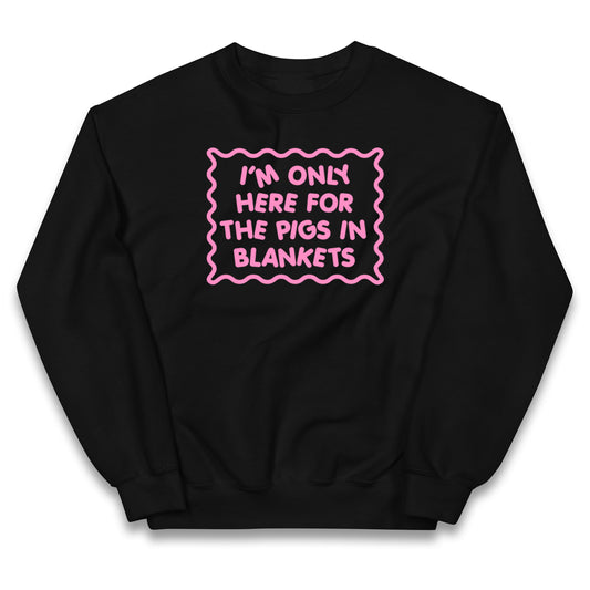 Pigs In Blankets Christmas Kids Jumper