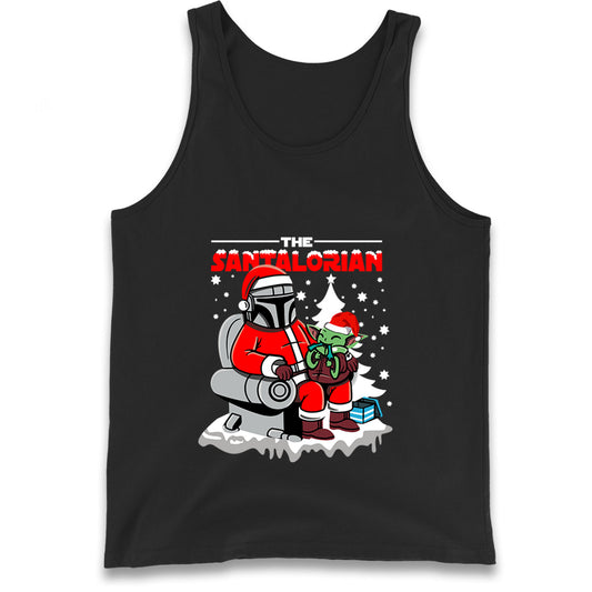 Mandalorian Christmas Tank Top
