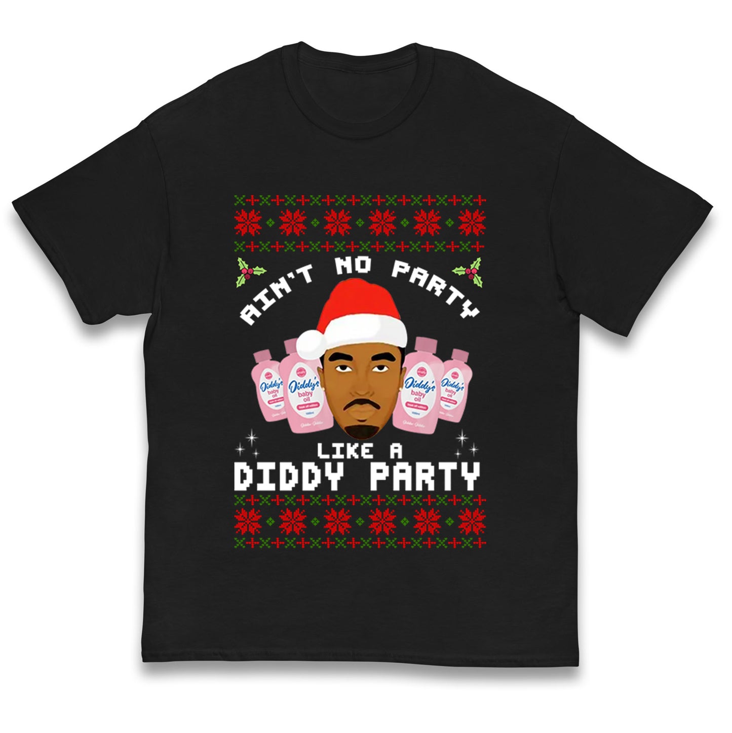 Diddy Christmas Kids T Shirt