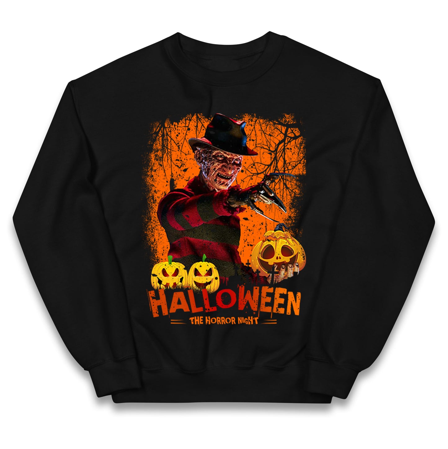 Freddy Krueger Halloween Horror Night Kids Jumper