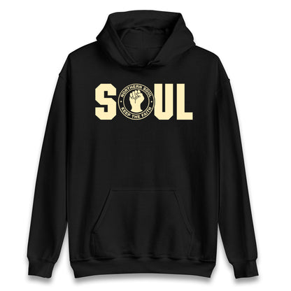 Northern Soul Keep The Faith Logo Hoodie
