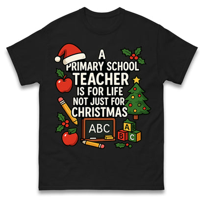 Primary School Teacher Christmas T Shirt