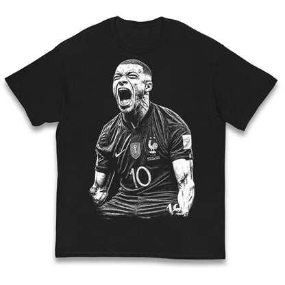  Kylian Footballer Kids T Shirt