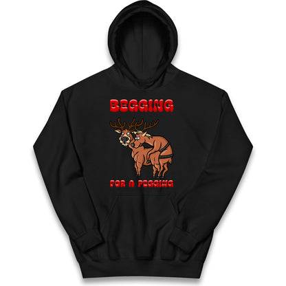 Deer Christmas Kids Hoodie