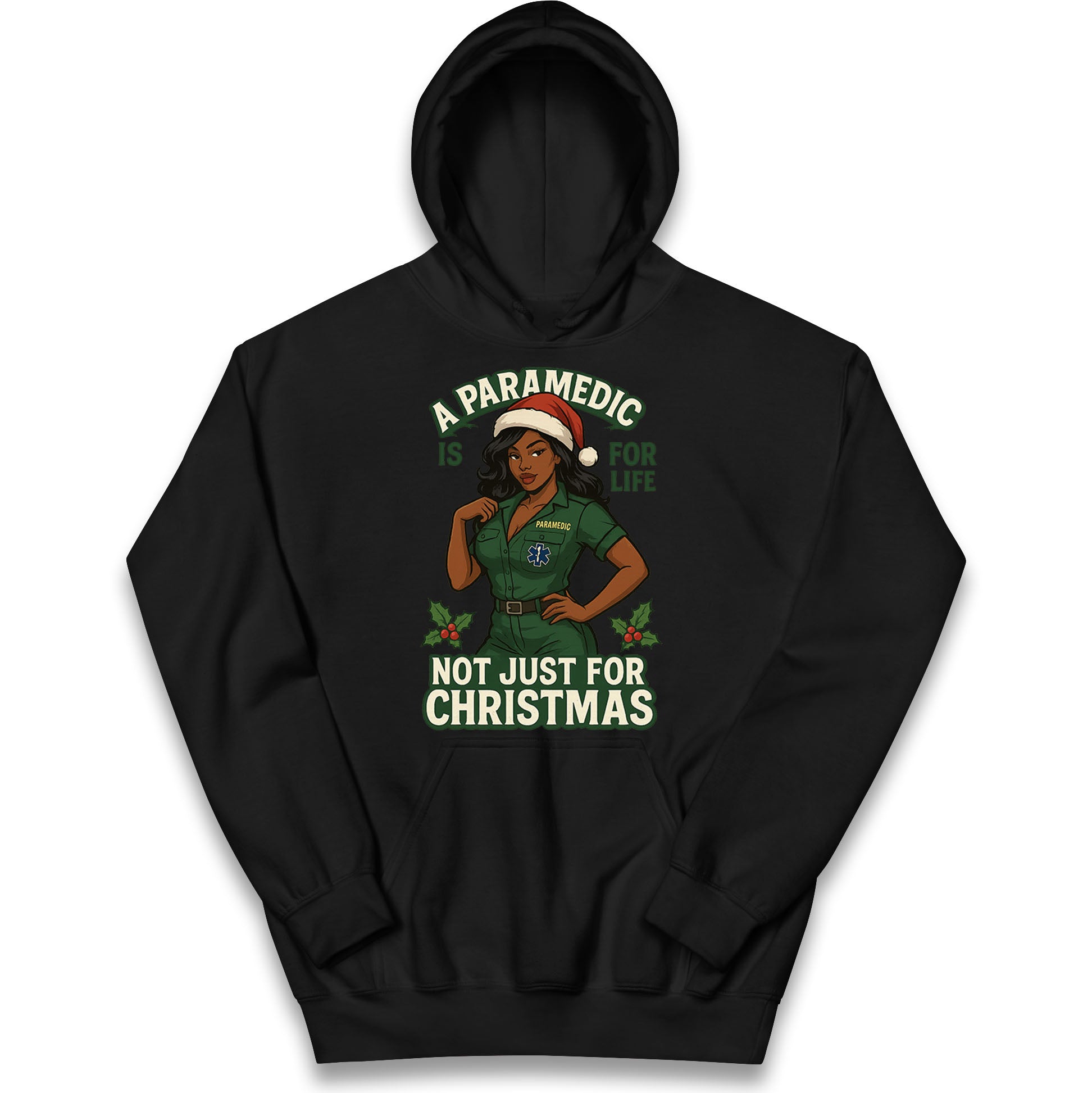 Paramedic Christmas Kids Hoodie