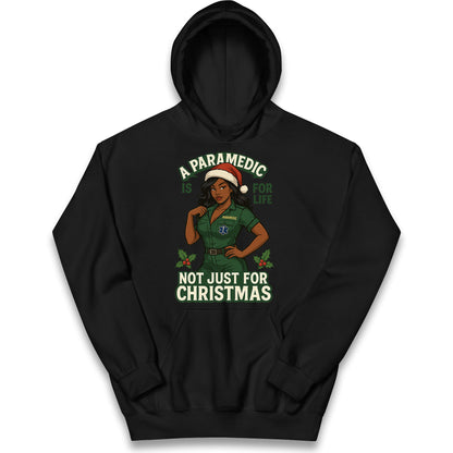 Paramedic Christmas Kids Hoodie