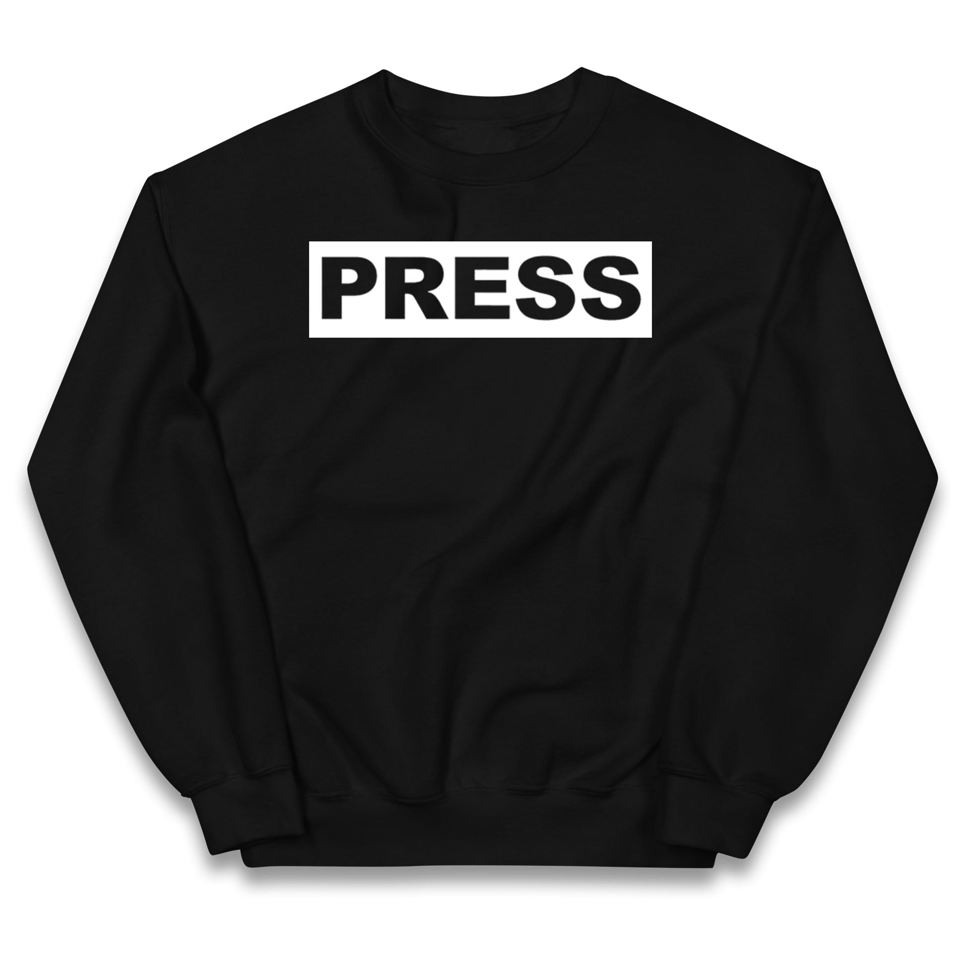 PRESS Palestine Inspired By Journalist Motaz Azaiza Kids Jumper