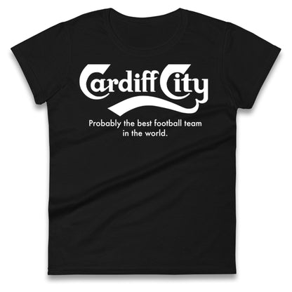 Cardiff City FC Football Ladies T Shirt 