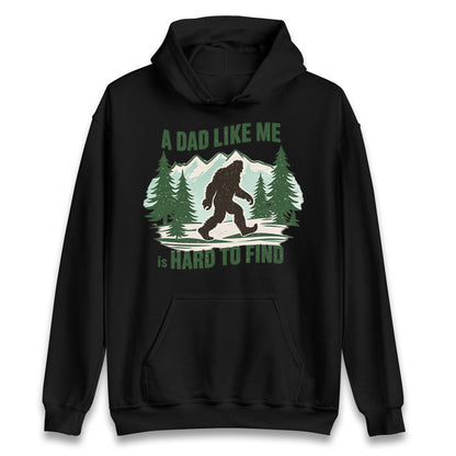 Retro Funny Bigfoot Dad Hoodie