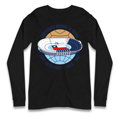 Chile 1962 Retro World Cup Longsleeve T Shirt