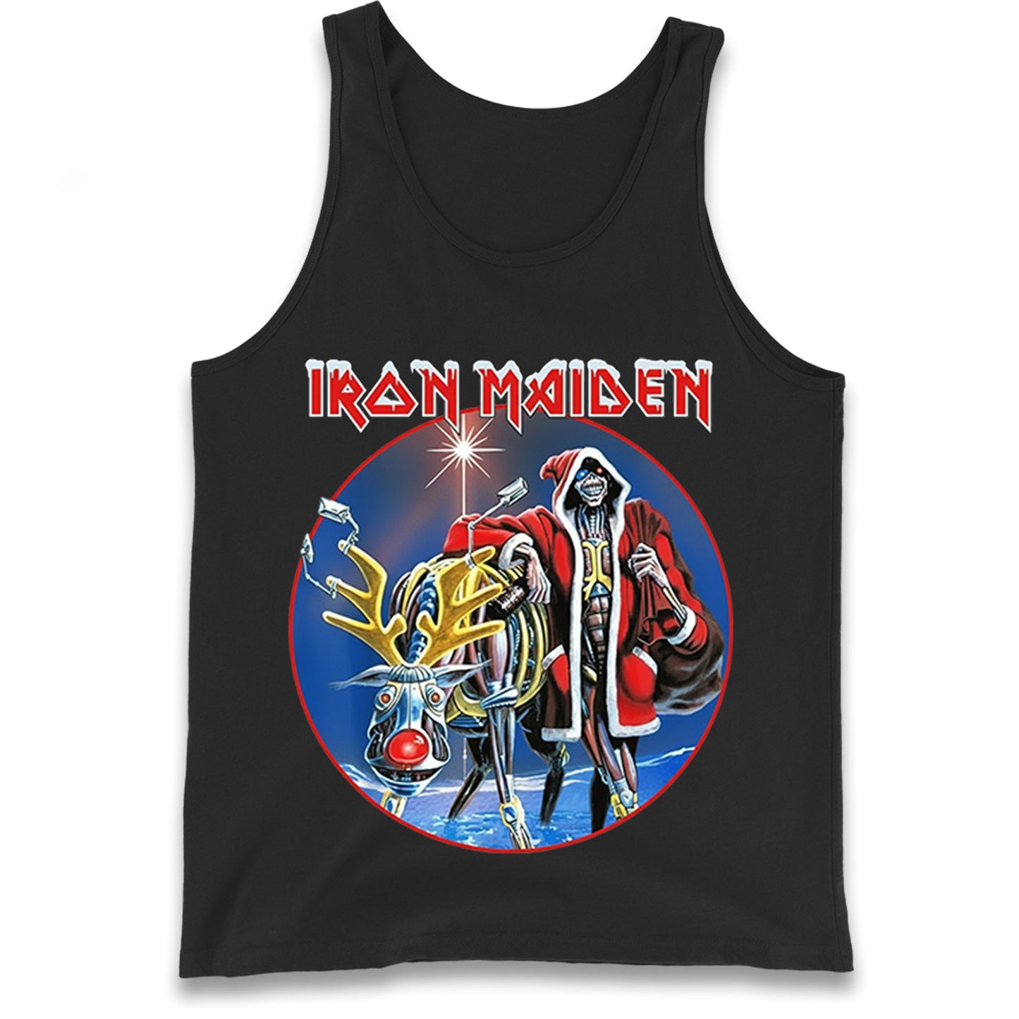 Iron Maiden Christmas Tank Top