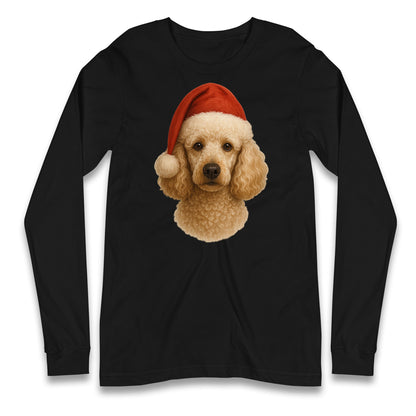 Poodle Face Longsleeve T Shirt